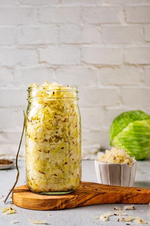 Classic Sauerkraut for Canning