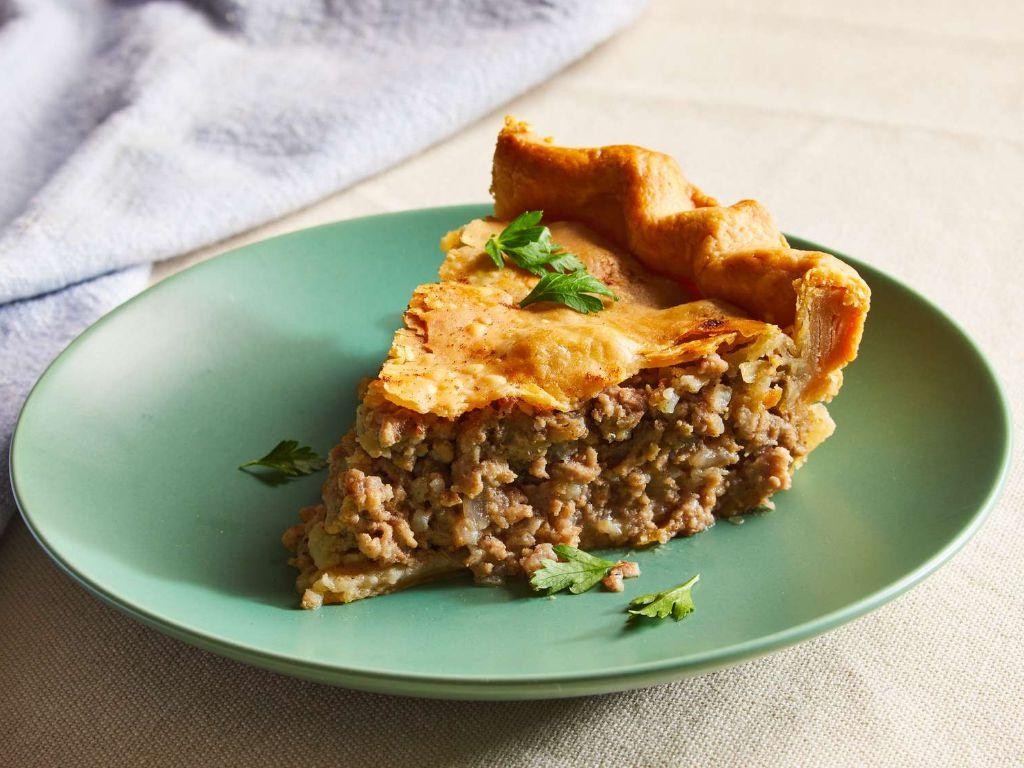 Classic Tourtière with Spiced Ground Pork