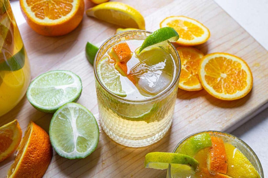 Classic White Sangria with Citrus Fruits