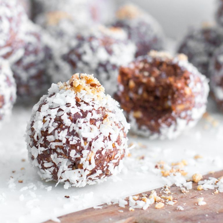 Coconut Almond Protein Bites