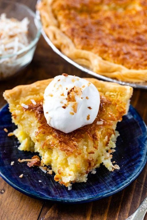 Coconut Chess Pie