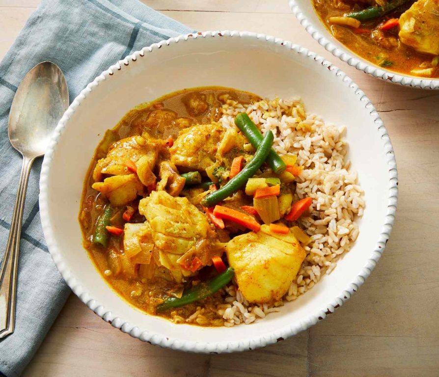 Coconut Curry Fish Stew