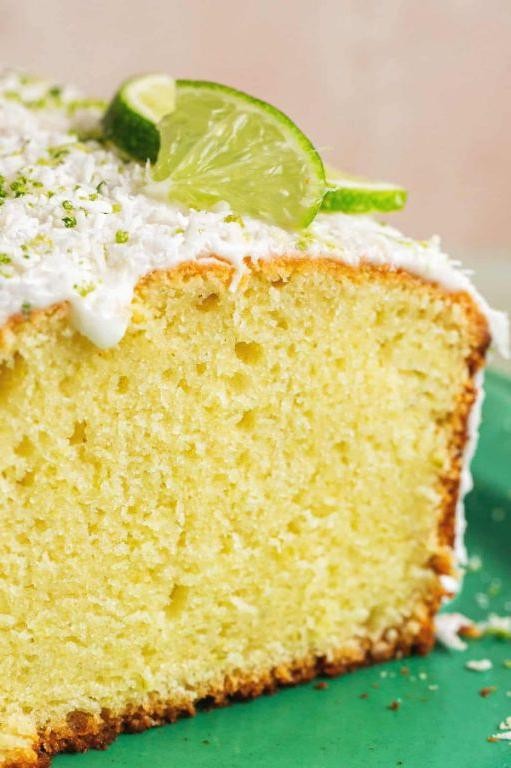 Coconut Lime Original Pound Cake