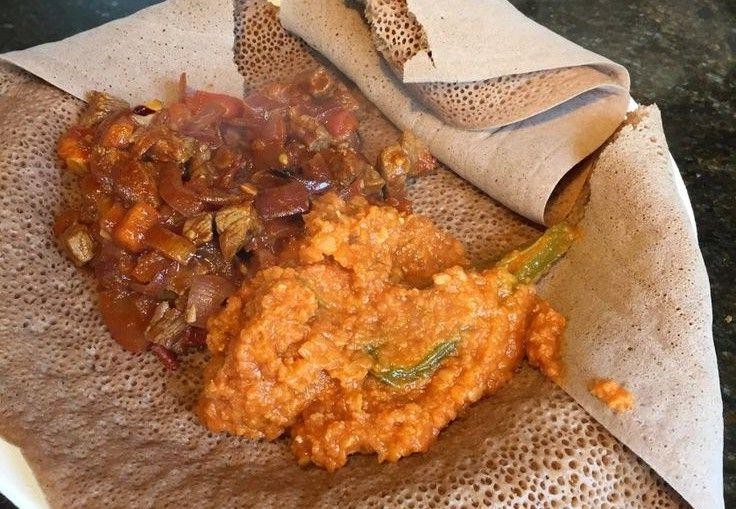 Coconut Milk Injera for a Tropical Twist