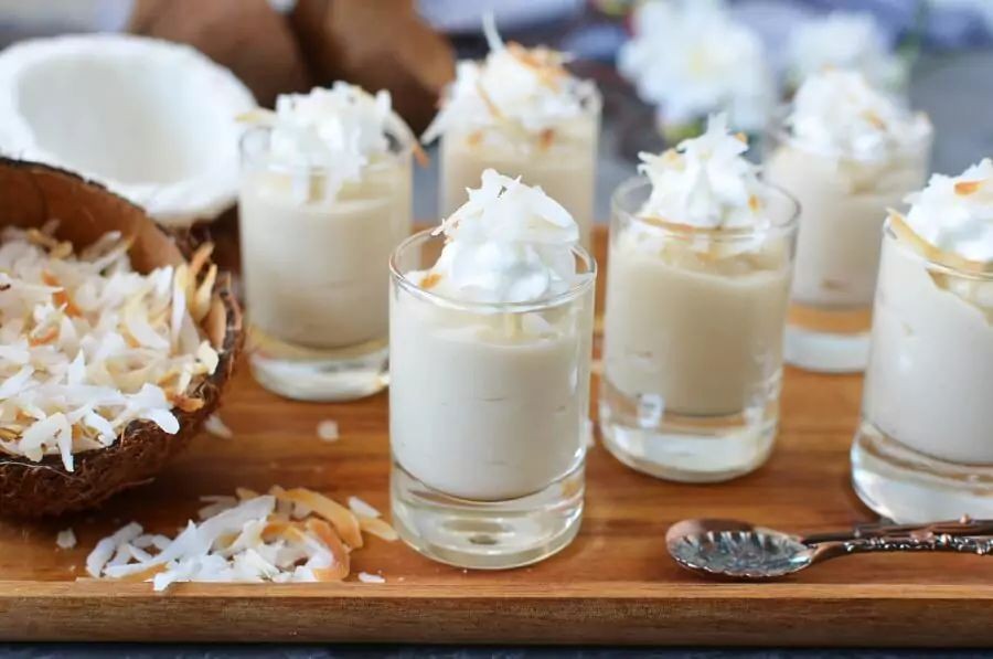 Coconut RumChata Mousse