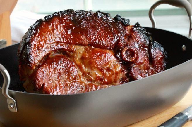Cola and Brown Sugar Baked Ham