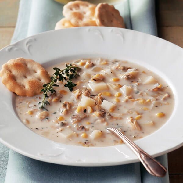 Corn and Clam Chowder