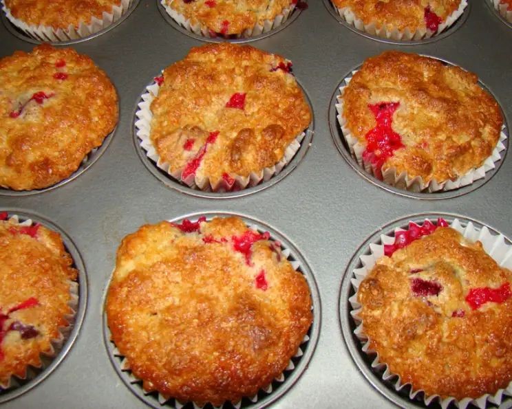 Cranberry Orange Lowfat Muffins