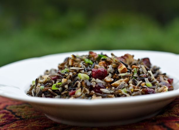 Cranberry Pecan Wild Rice Salad