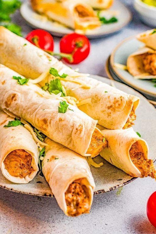 Cream Cheese Beef Taquitos
