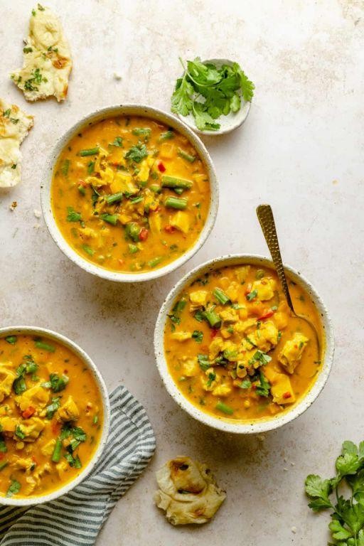 Creamy Coconut Curry Chicken Soup