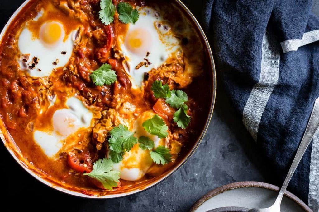 Creamy Coconut Milk Shakshouka