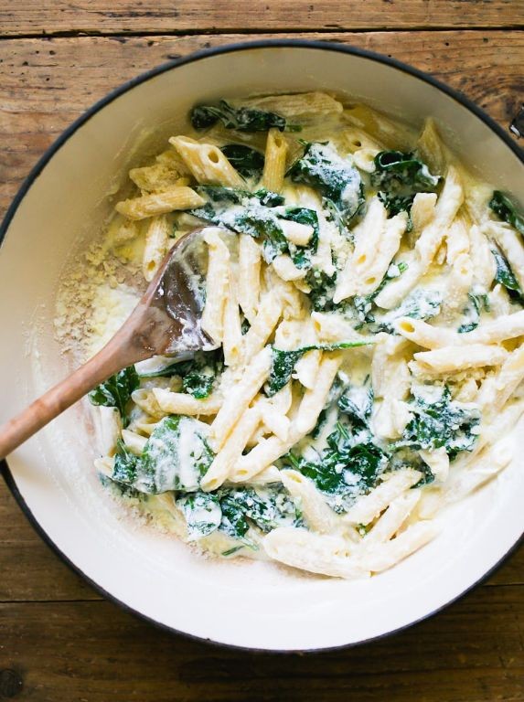 Creamy Lemon Ricotta Pasta with Spinach