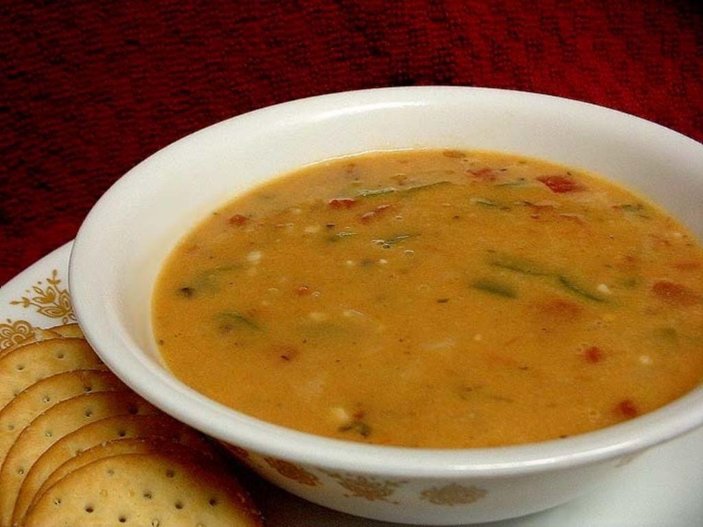 Creamy Stuffed Pepper Soup