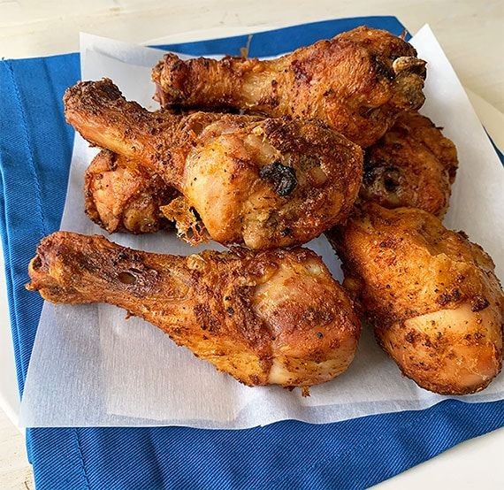 Crispy Air Fryer Chicken Legs