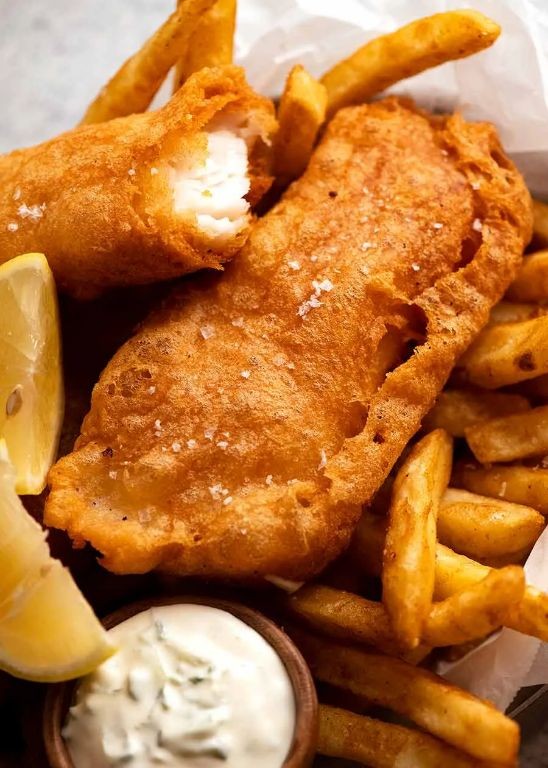 Crispy Beer-Battered Swai Fish