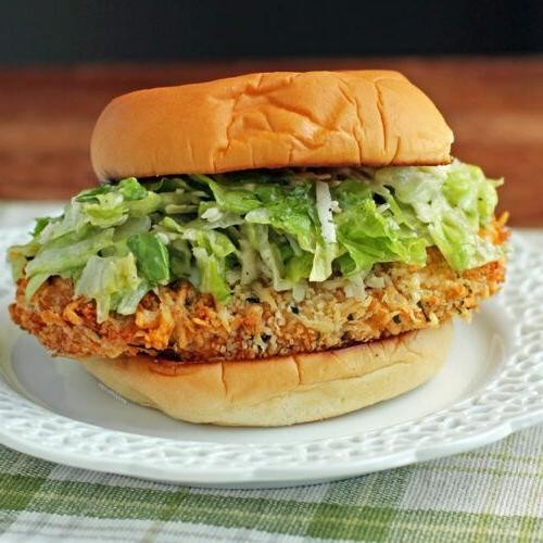 Crispy Chicken Caesar Sandwich