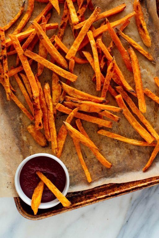 Crispy Toaster Oven Sweet Potato Fries