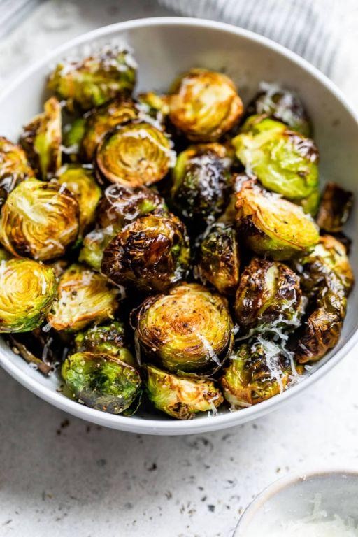 Crunchy Air Fryer Brussels Sprouts