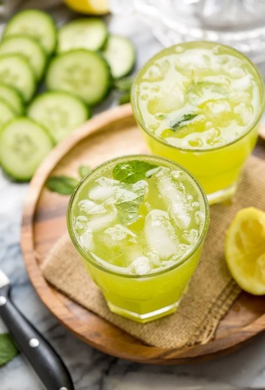 Cucumber Mint Lemonade