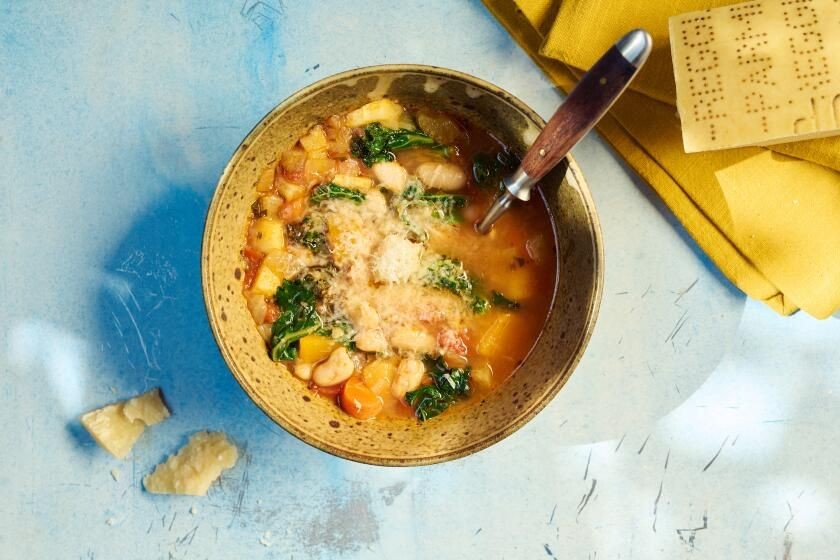 Dandelion Greens and White Bean Soup