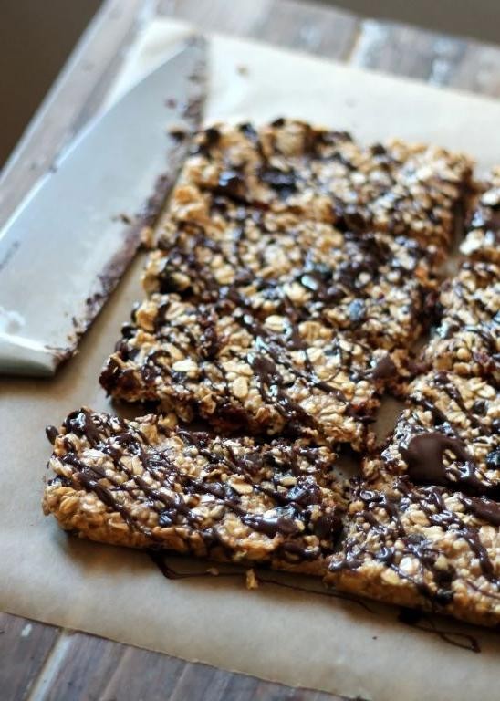 Dark Cherry Cocoa Chia Seed Bars