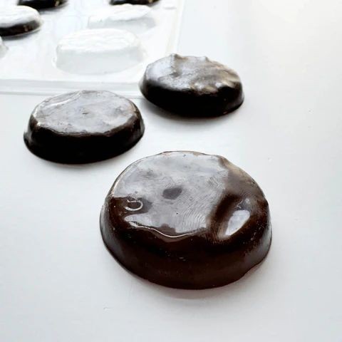 Dark Chocolate Mint Candy Molds