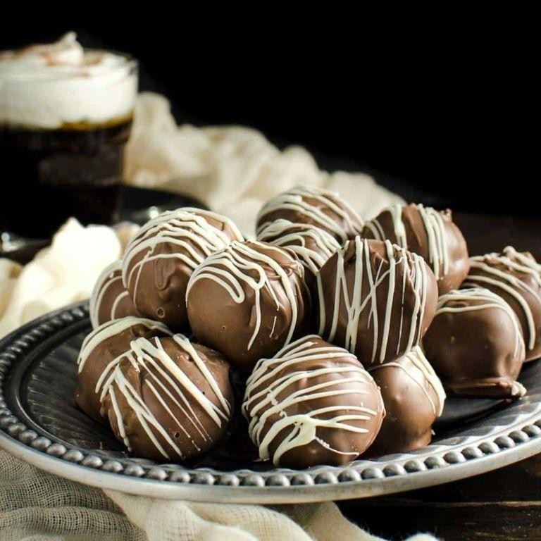Dark Rum Chocolate Truffles with a Hint of Meyers