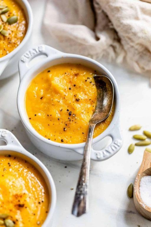 Delicata Squash and Apple Soup