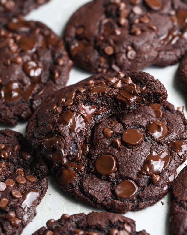 Double Chocolate Cookies