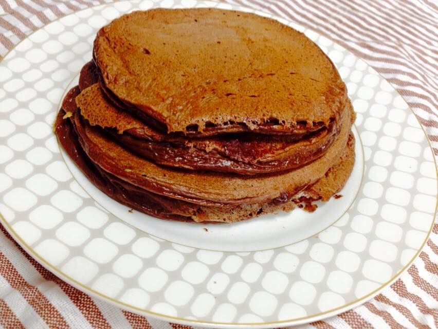 Double Chocolate Quest Protein Pancakes