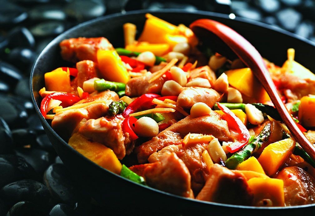 Dried Mango and Cashew Stir-Fry