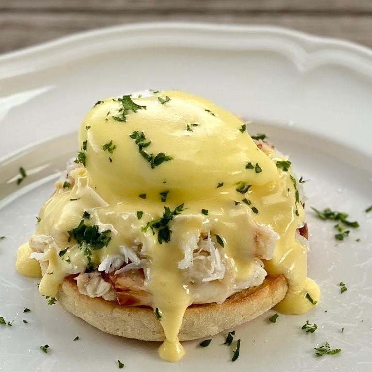 Dungeness Crab Benedict for Brunch
