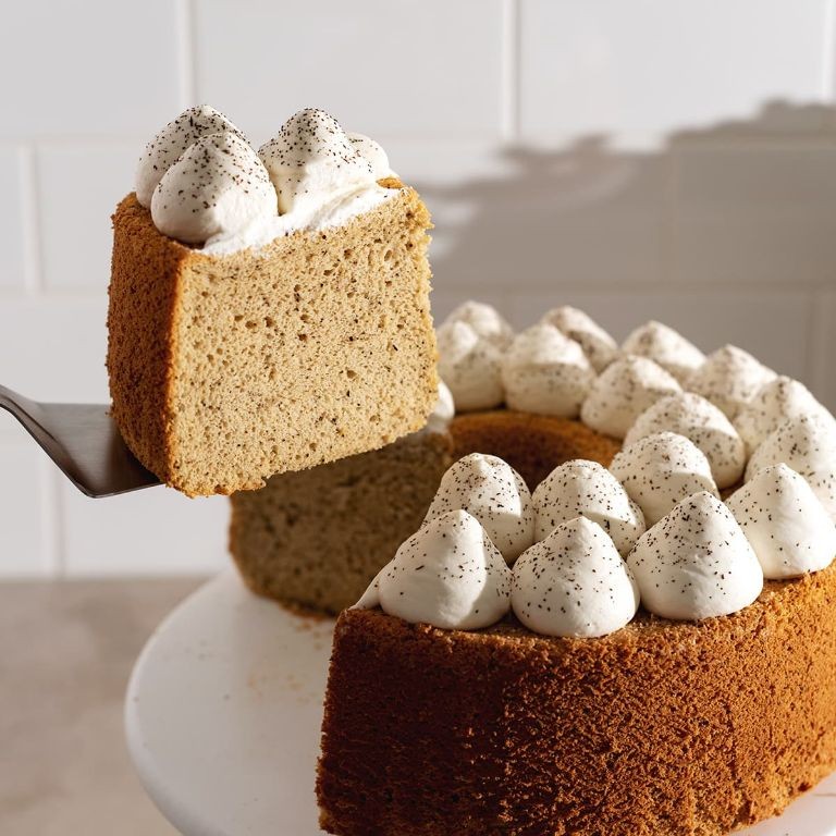 Earl Grey Tea Chiffon Cake