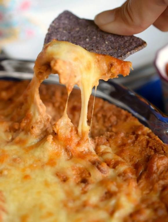 Easy Chorizo and Bean Dip