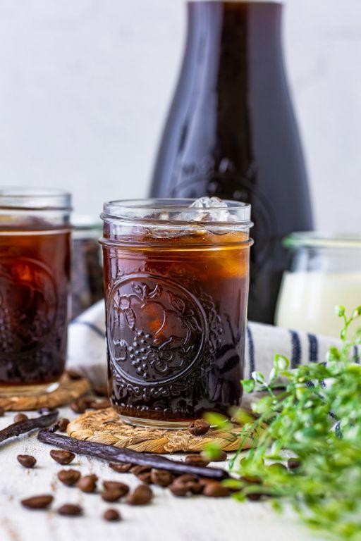 Easy Homemade Kahlua with Instant Coffee