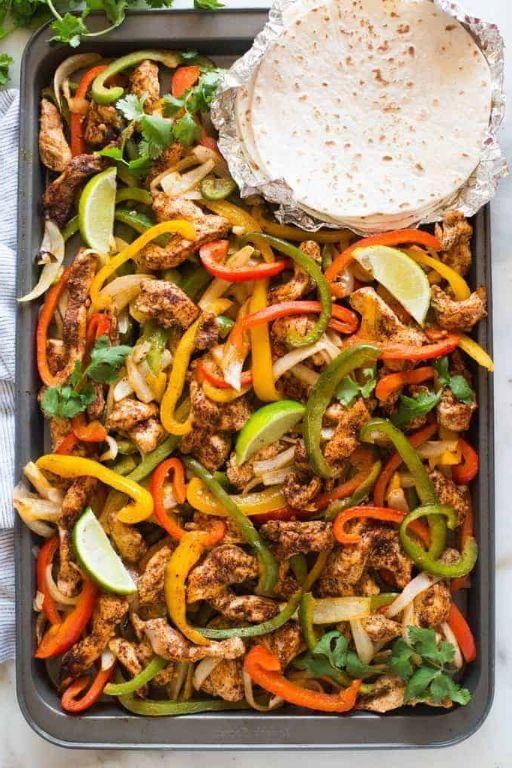 Easy Sheet Pan Fajitas