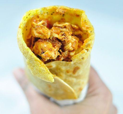 Egg and Chicken Kathi Roll