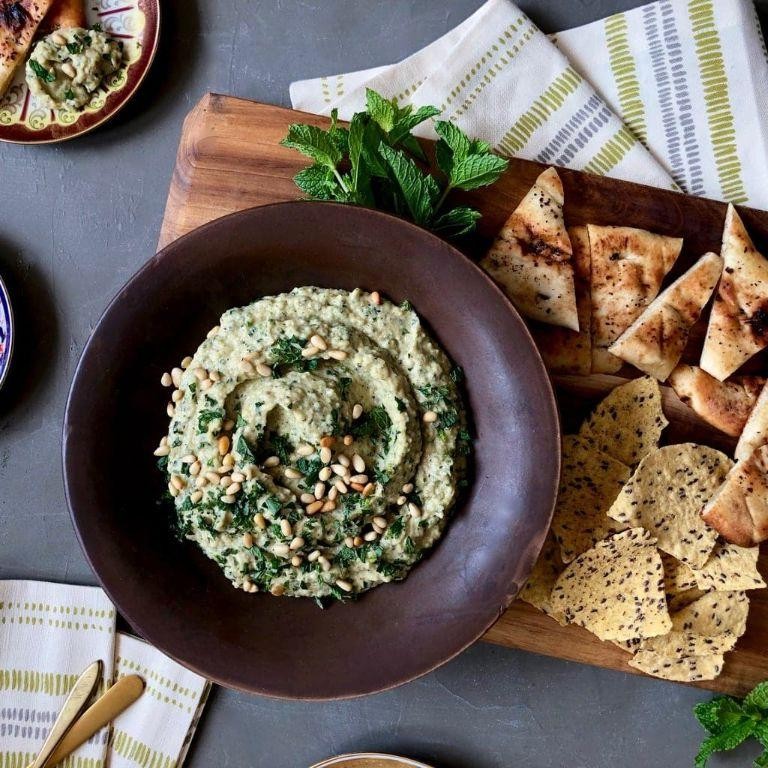 Eggplant and Zucchini Baba Ganoush