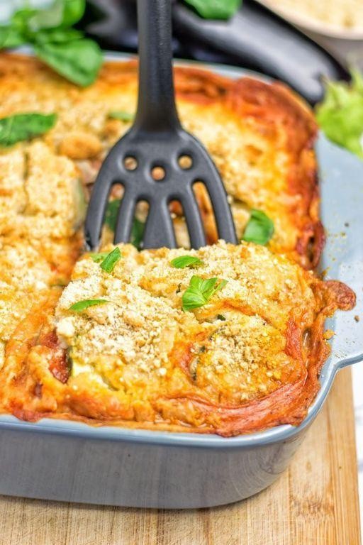 Eggplant and Zucchini Parmesan Casserole