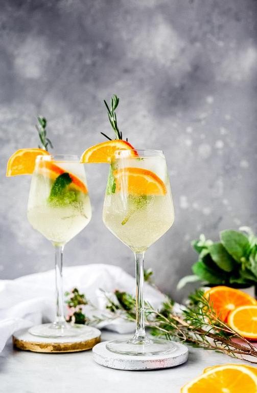 Elderflower Prosecco Punch