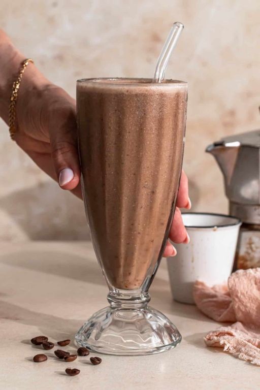 Espresso Protein Shake with Almond Milk