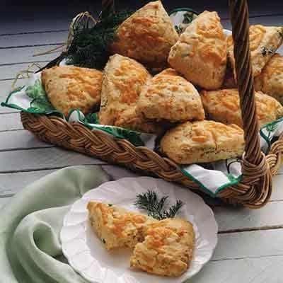 Farmers Cheese and Dill Scones