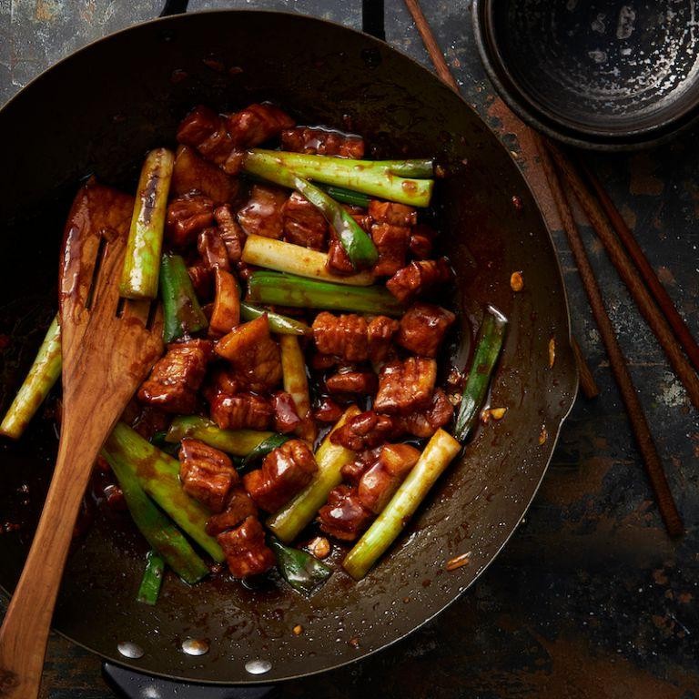 Five-Spice Pork Blackstone Stir Fry