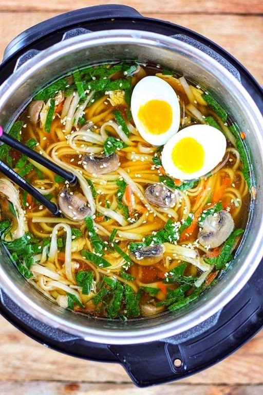 Flavorful Instant Pot Ramen Soup