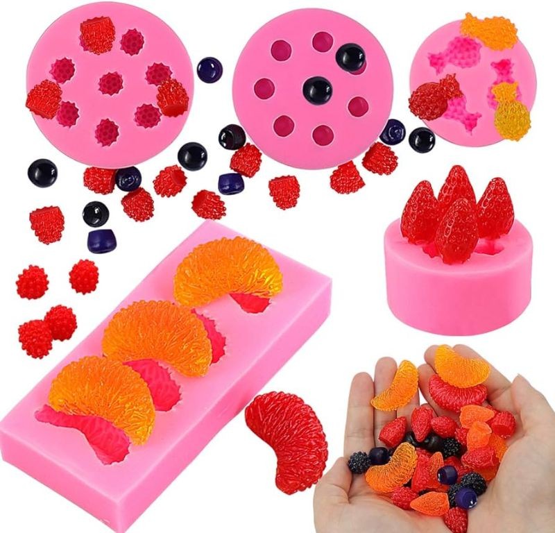 Fruity Gelatin Candy Molds