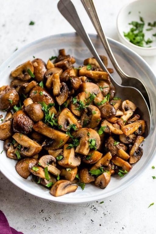 Garlic Butter Mushroom Manwich
