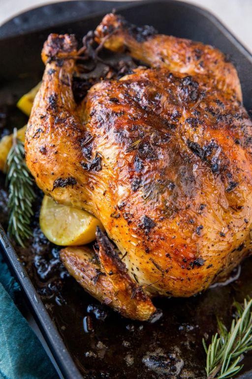 Garlic Butter Roasted Chicken