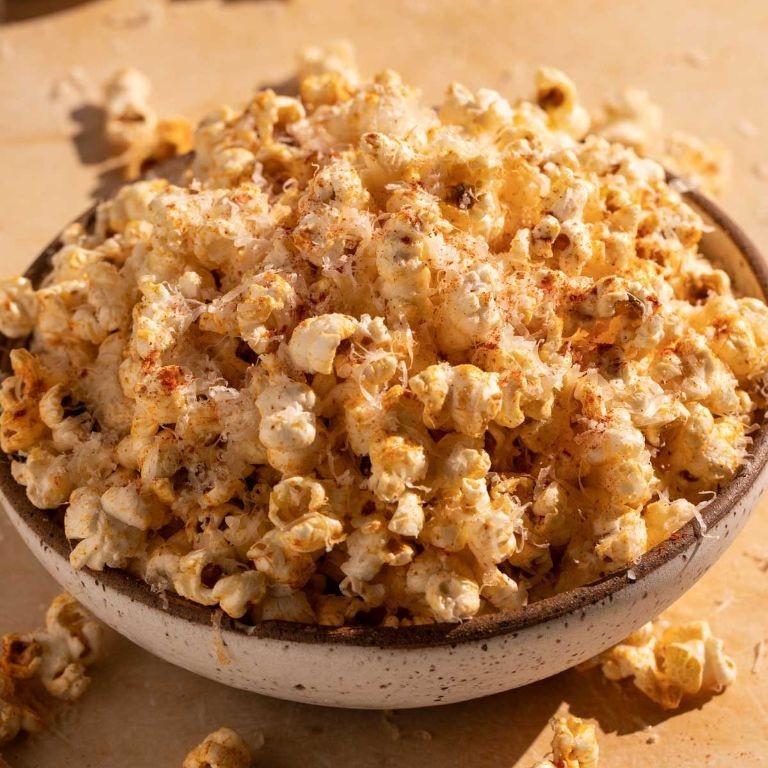 Garlic Parmesan Popcorn
