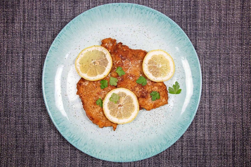 Garlic and Herb Wiener Schnitzel